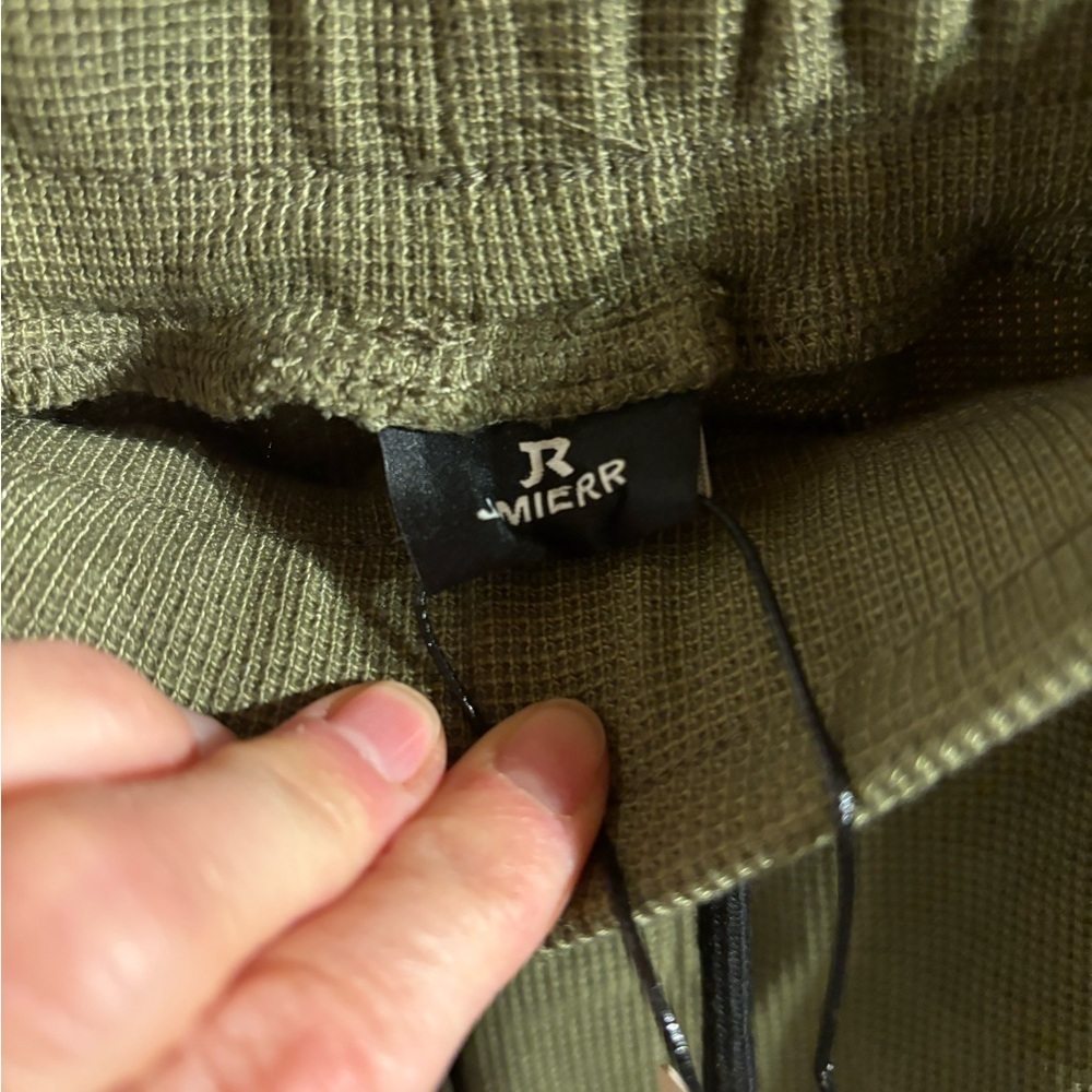 Amazon Olive Men's Athletic Shorts - Picture 4 of 8
